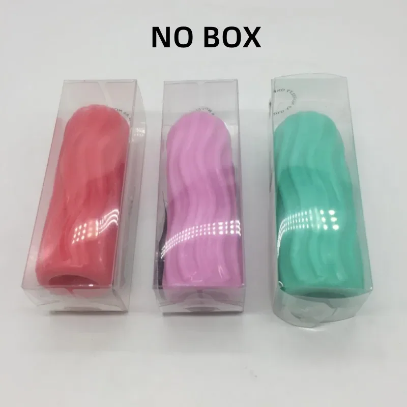 Male Masturbator Cup Manual Silicone Portable Sucking Airplane Cup Soft Vagina Blowjob Pocket Pussy Masturbation Sex Toy For Men