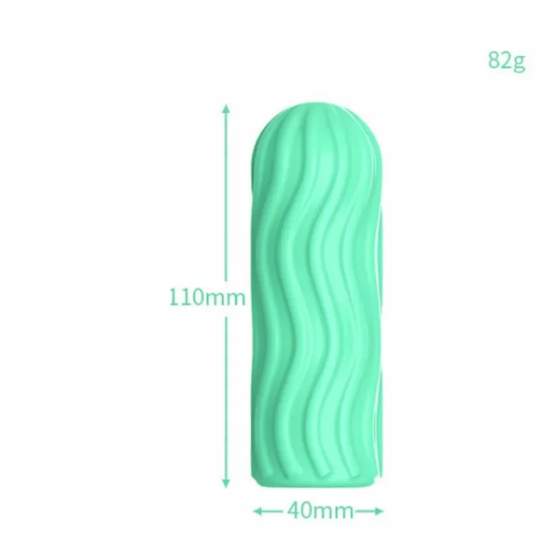 Male Masturbator Cup Manual Silicone Portable Sucking Airplane Cup Soft Vagina Blowjob Pocket Pussy Masturbation Sex Toy For Men