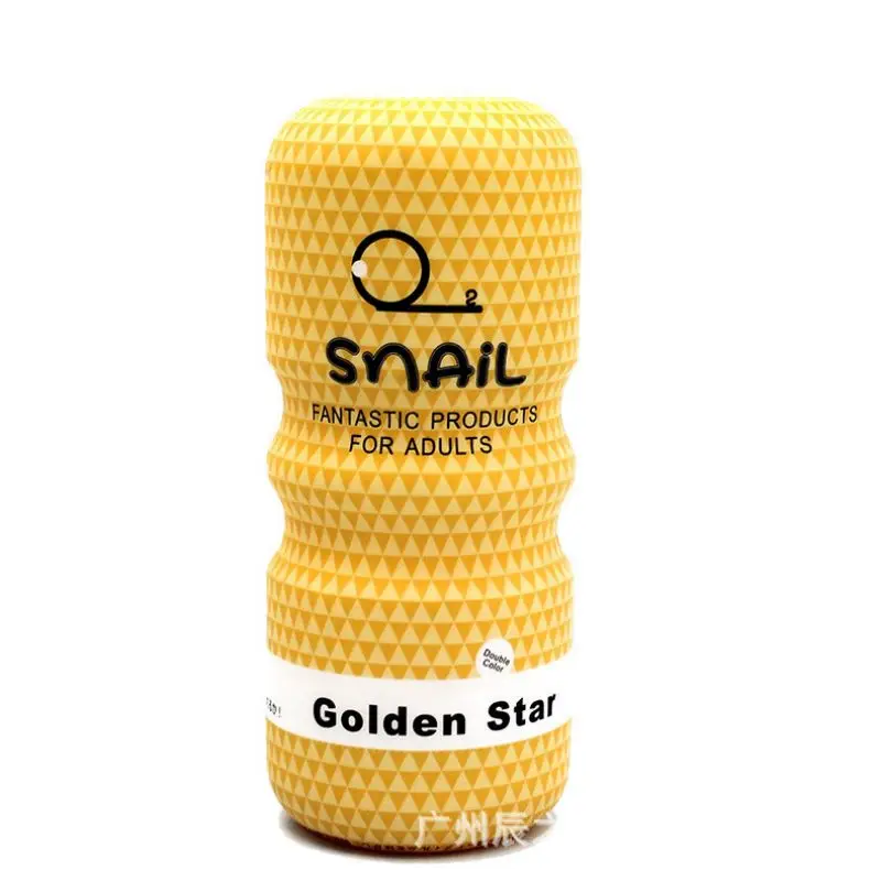 Snail Male Masturbator Cup Real Vagina Blowjob Manual masturbation Penis Stimulate Pusssy Anal Adults Sex Toys for Men