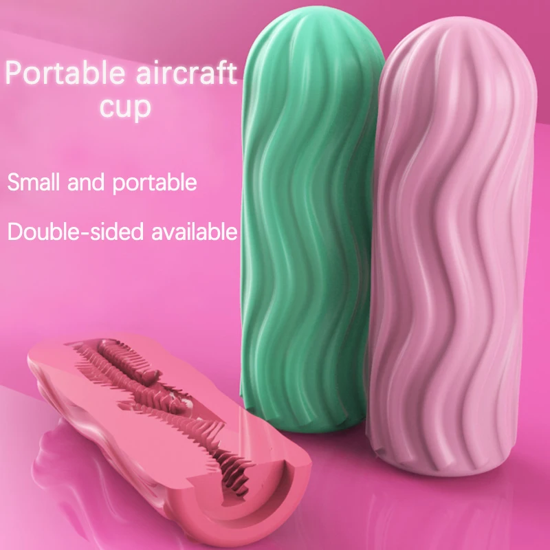 Portable Male Masturbator Manual Glans Penis Trainer Adult Sex Toy for Men Masturbation Cup Intimate Gift Store Couples