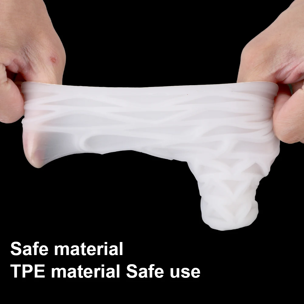 OLO Dual Channel Artificial Vagina Blowjob TPE Male Masturbator Adult Products Sex Toys for Men