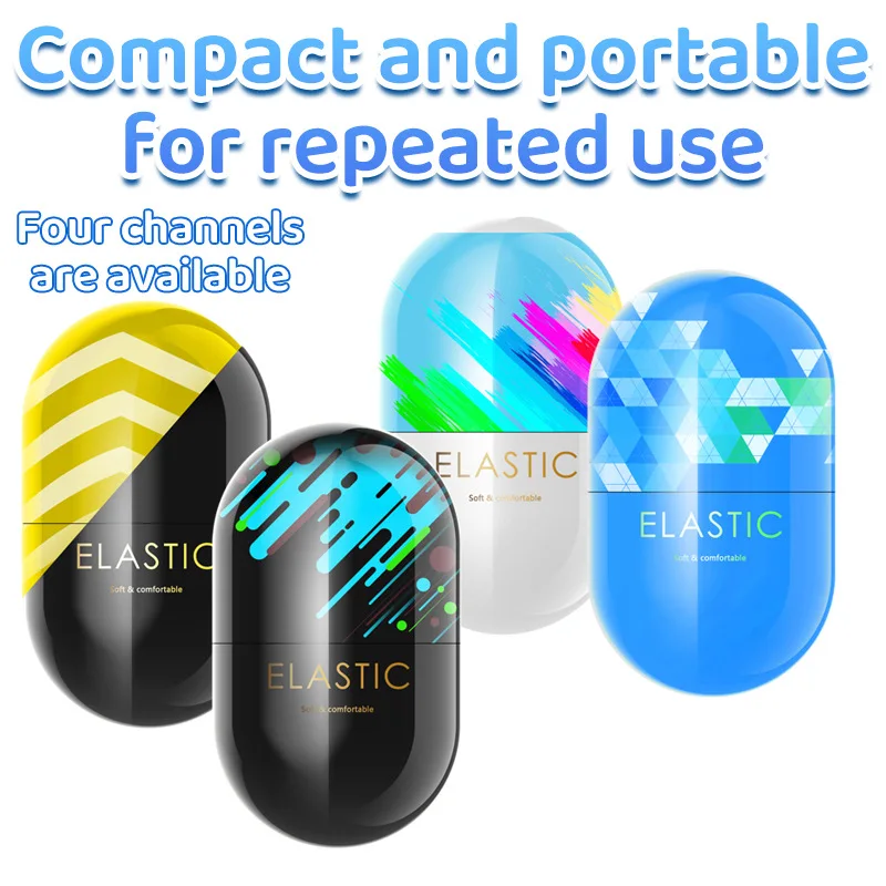 Manual Capsule Portable Men's Masturbation Cup Exercise JJ Trainer Adult Sexual Supplies Penis Massager Realistic Vagina 18