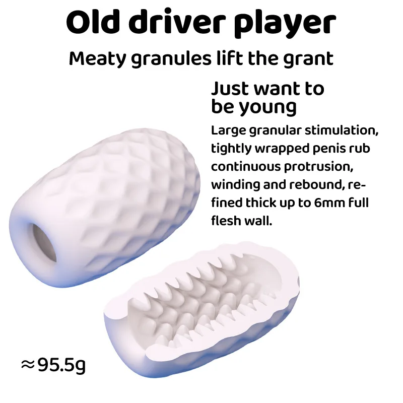 Manual Capsule Portable Men's Masturbation Cup Exercise JJ Trainer Adult Sexual Supplies Penis Massager Realistic Vagina 18
