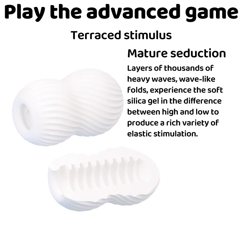 Manual Capsule Portable Men's Masturbation Cup Exercise JJ Trainer Adult Sexual Supplies Penis Massager Realistic Vagina 18