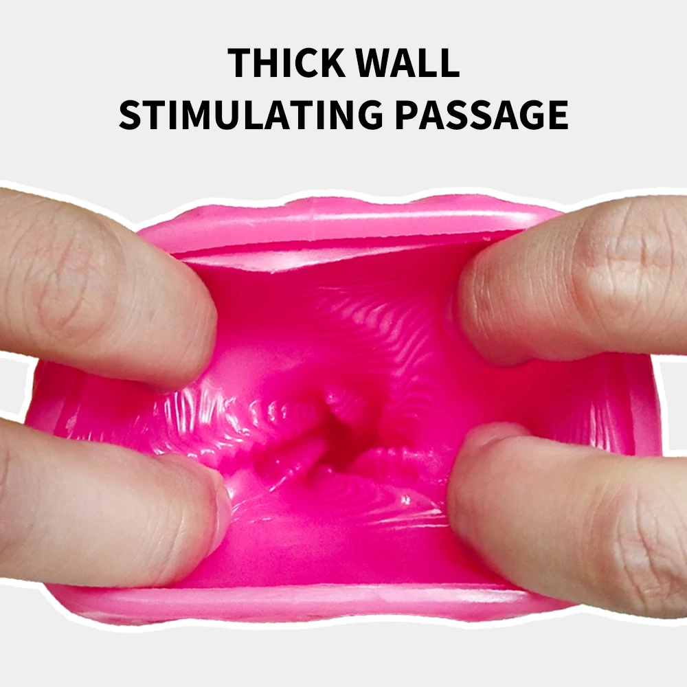 Male Masturbator Cup Manual Silicone Portable Sucking Soft Vagina Blowjob Pocket Toy Double-sided Masturbation Sex Toy for Men Male Masturbator Cup Manual Silicone Portable Sucking Soft Vagina Blowjob Pocket Toy Double-sided Masturbation Sex Toy for Men