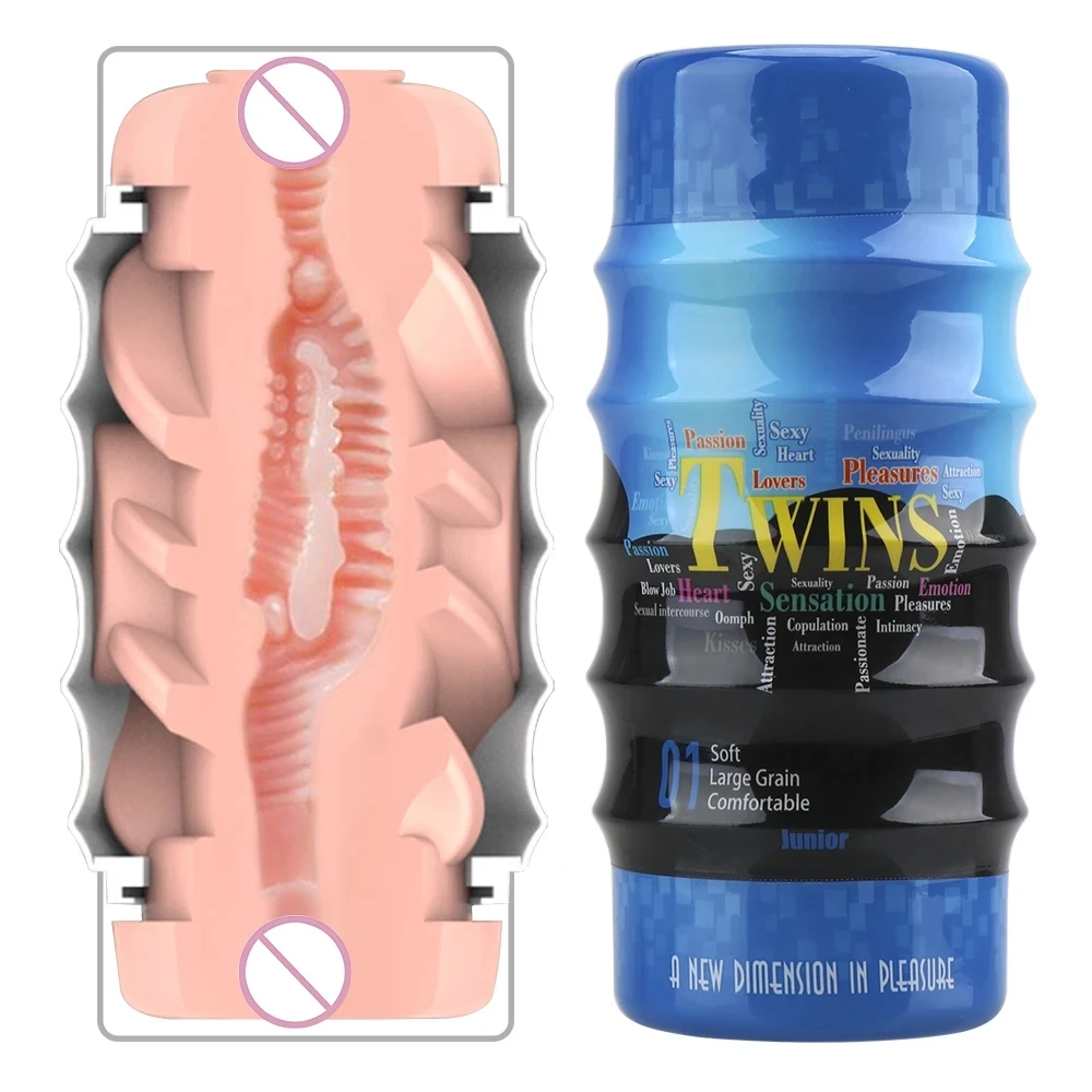 Realistic Pussy and Anal Male Masturbation Cup Artificial Vagina Sexual Function Trainer Sex Toys For Men Realistic Pussy and Anal Male Masturbation Cup Artificial Vagina Sexual Function Trainer Sex Toys For Men