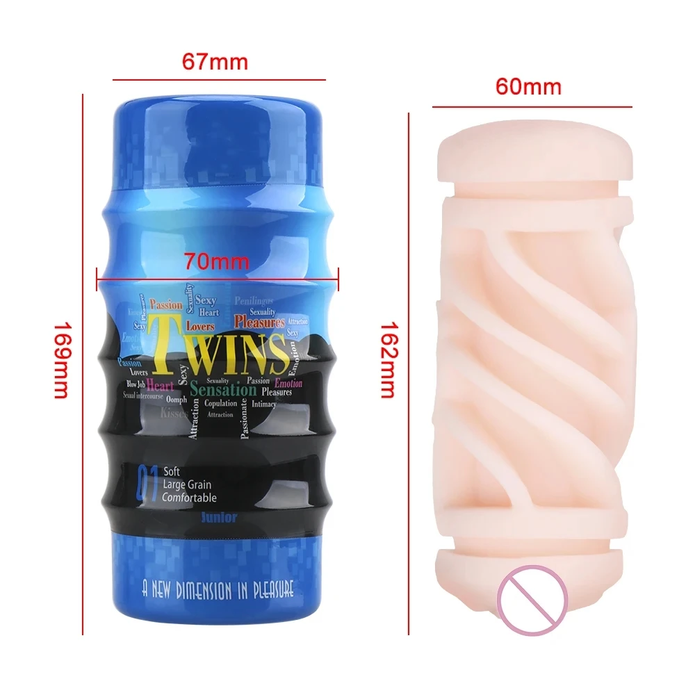 Realistic Pussy and Anal Male Masturbation Cup Artificial Vagina Sexual Function Trainer Sex Toys For Men Realistic Pussy and Anal Male Masturbation Cup Artificial Vagina Sexual Function Trainer Sex Toys For Men