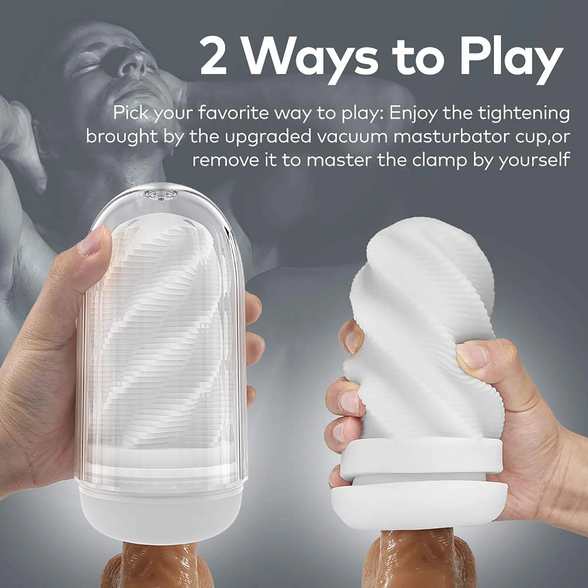 Self-priming Jet Cup Spiral Channel Breathing Valve Manual Masturbator Male Exerciser Adult Products Self-priming Jet Cup Spiral Channel Breathing Valve Manual Masturbator Male Exerciser Adult Products