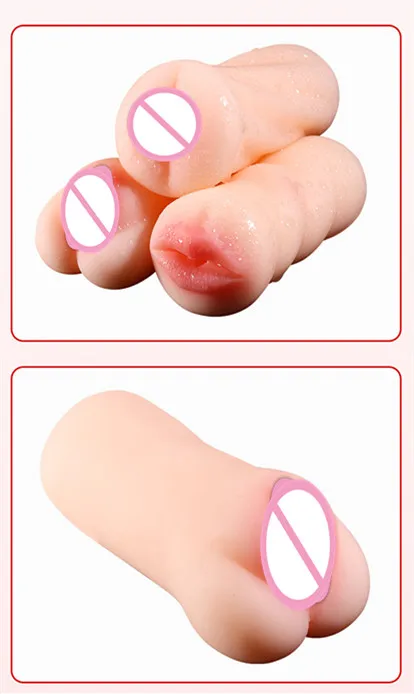 Sexy Lips, Small Mouth, Vagina, Anal Famous Device Inverted Model Male Masturbator Cup Adult Sex Products 18+ Massage Relax