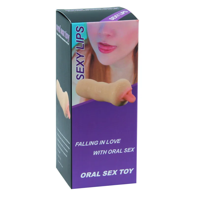 Sexy Lips, Small Mouth, Vagina, Anal Famous Device Inverted Model Male Masturbator Cup Adult Sex Products 18+ Massage Relax