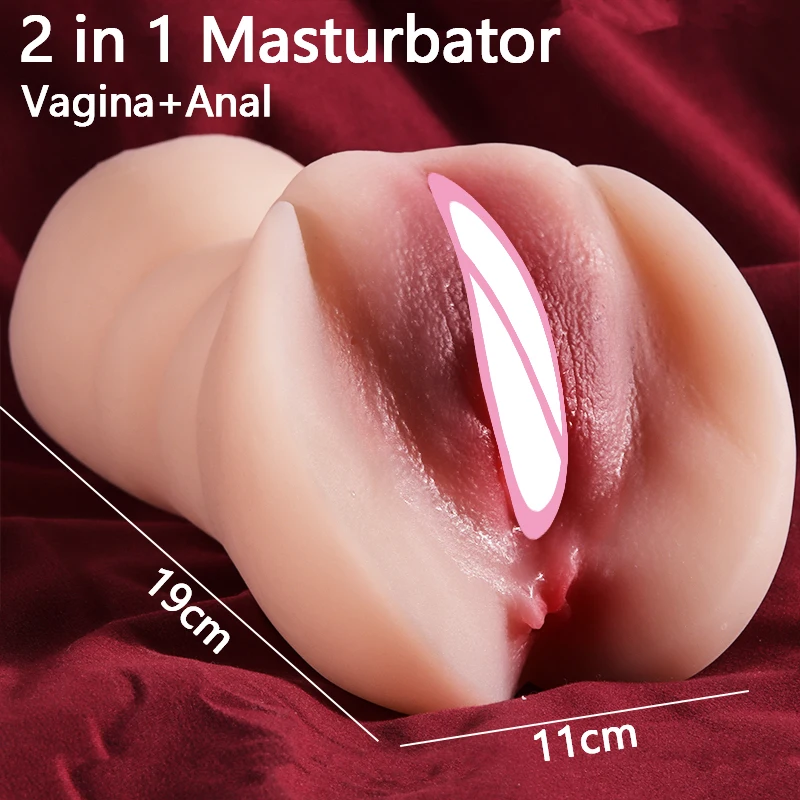 Size Real Vagina Sex Tooys For Men Pussy Pleasure Toy Man Anal Pocket Realistic Artificial Pocket Pusssy Blowjob Masturbator