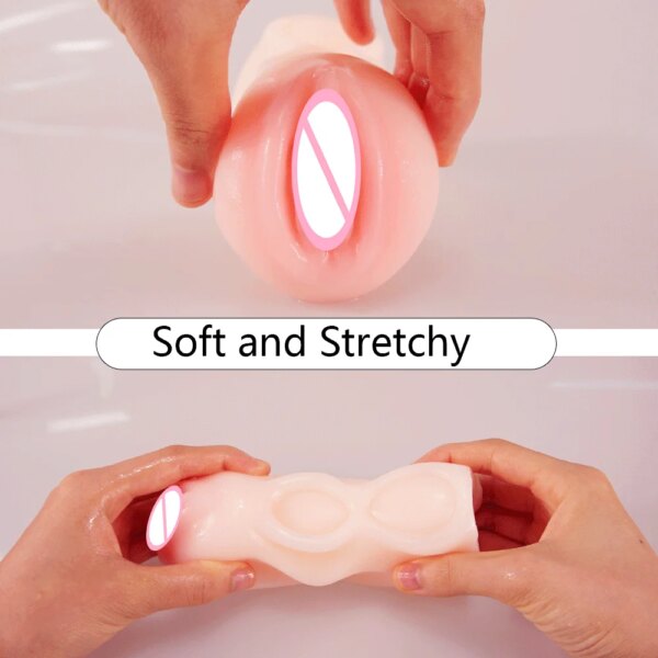 Anime Sextoys Real Vagina Pocket Pussy Male Masturbator Masturbation Cup Artificial Vagina Anal Adult Sex Products Sex Toys for