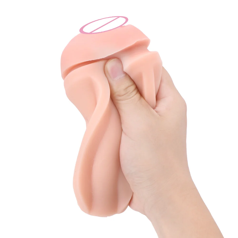 OLO Portable Beer Bottle SexToys Manual Male Masturbator Soft Ora Pussy Real Vagina Erotic Adult Toy Sex Toys for Men Gift
