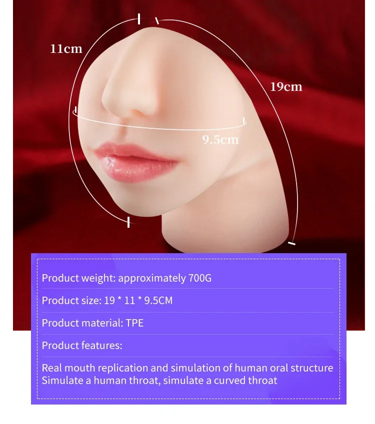 2 IN 1 Sex Toys Masturbation For Men Deep Throat Artificial Real Pussy Oral Male MasturbatorBlowjob Realistic Rubber Vagina