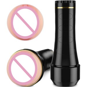 Manual male suction aircraft masturbator vibrationoral sex machine masturbation cup sex toy suitable for adult male masturbation