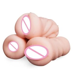 Masturbation cup half sex doll realistic male glans penis masturbator toy hands-free sex doll male self sex toy horn