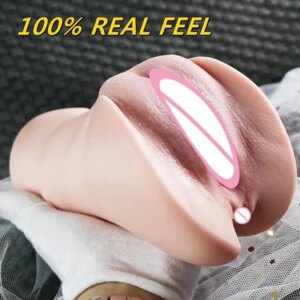 Male Masturbator Pocket Artificial Real Vagina doll Sex toys for Men Aircraft Cup for men Adult Supplies