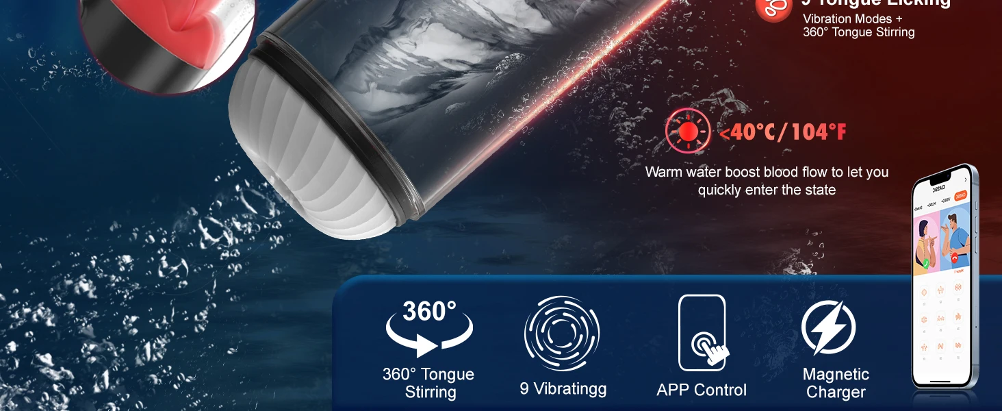 APP Control Tongue Licking Male Masturbation Cup with 360 Tongue Licking Men Pocket Pussy Heated Stroker Penis Adult Sex Toys 18 APP Control Tongue Licking Male Masturbation Cup with 360 Tongue Licking Men Pocket Pussy Heated Stroker Penis Adult Sex Toys 18