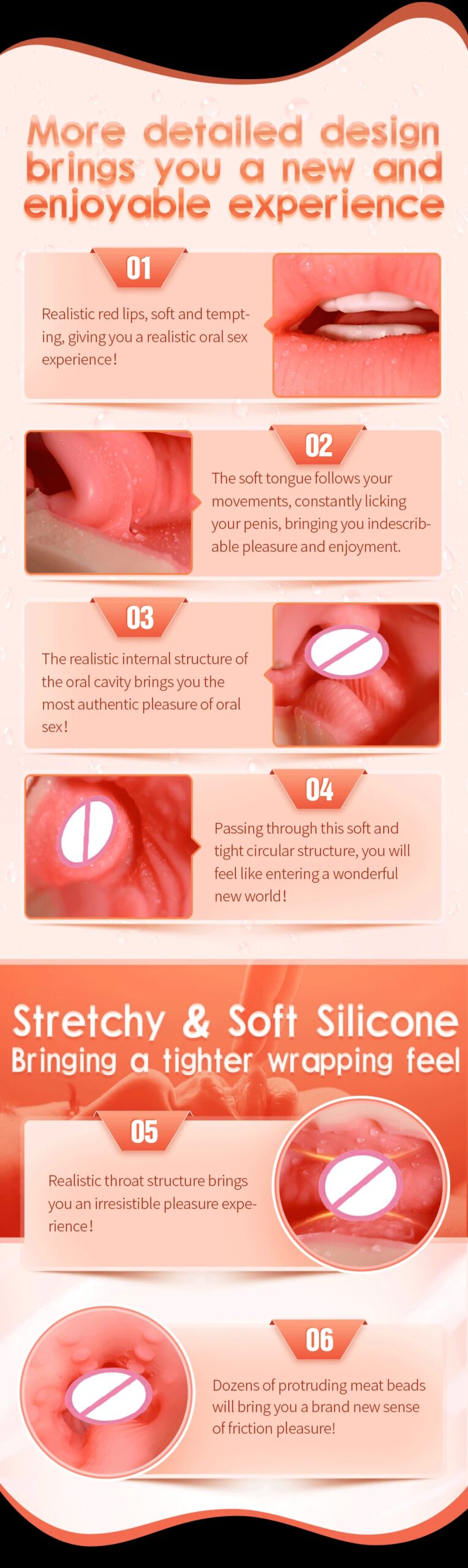 3 IN 1 Sex Toys Masturbation For Men Deep Throat Artificial Real Pussy Oral Male MasturbatorBlowjob Realistic Rubber Vagina 3 IN 1 Sex Toys Masturbation For Men Deep Throat Artificial Real Pussy Oral Male MasturbatorBlowjob Realistic Rubber Vagina