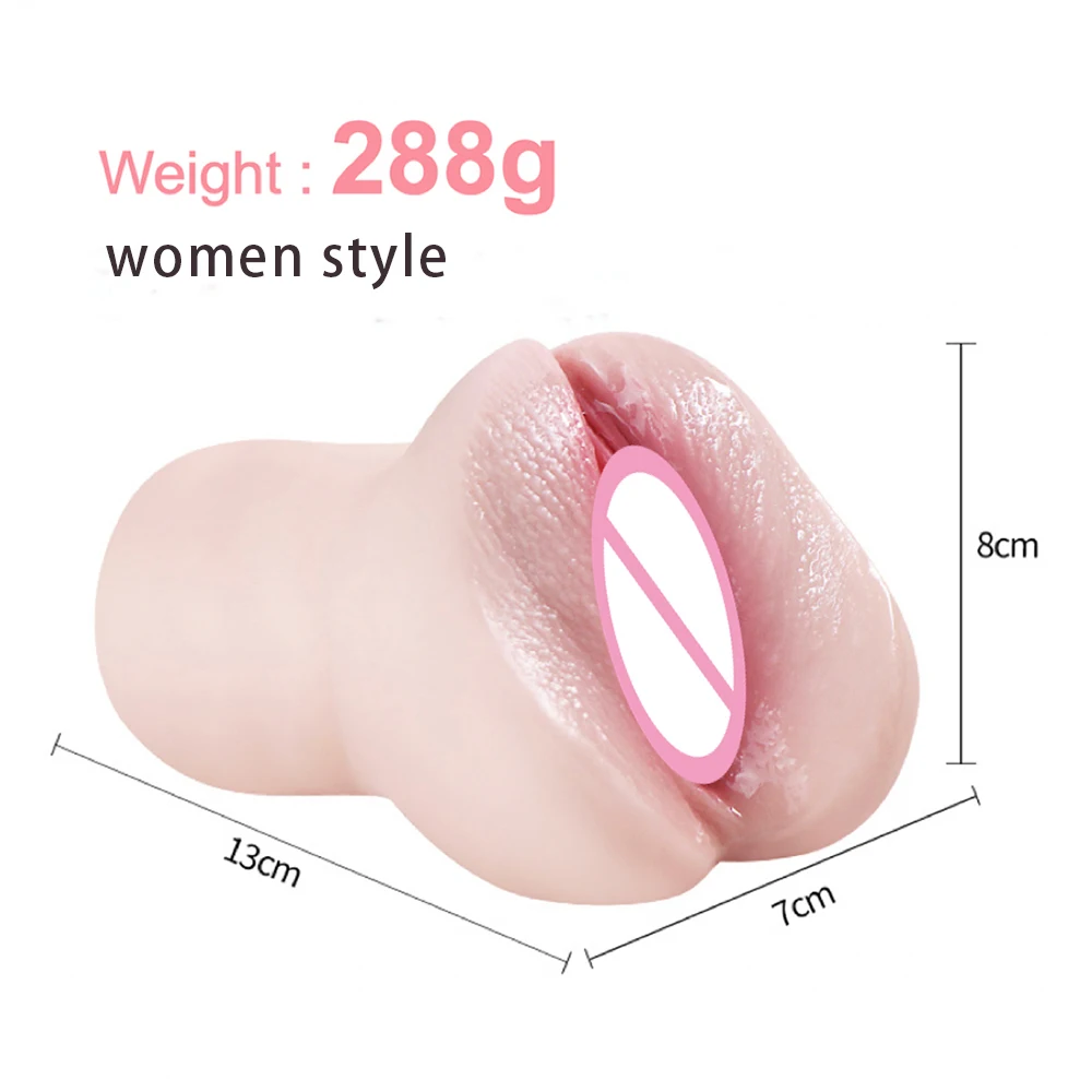 3 IN 1 Sex Toys Masturbation For Men Deep Throat Artificial Real Pussy Oral Male MasturbatorBlowjob Realistic Rubber Vagina