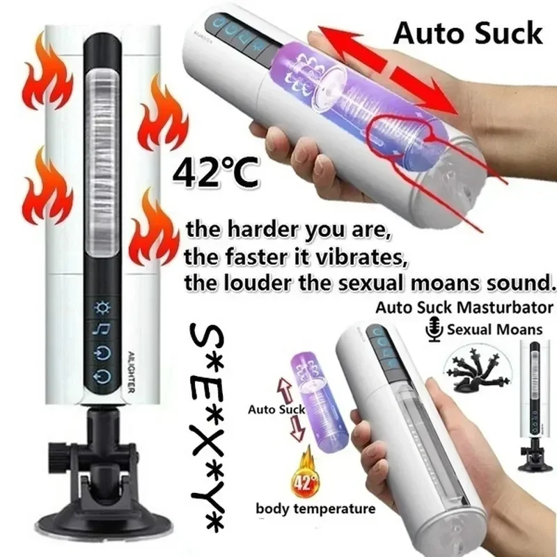 Pocket Cup Male Masturbator Tools Machine Masturbating Intimate Toys For Husband Bullet Vagina Silicone Dolls For Adults Toys