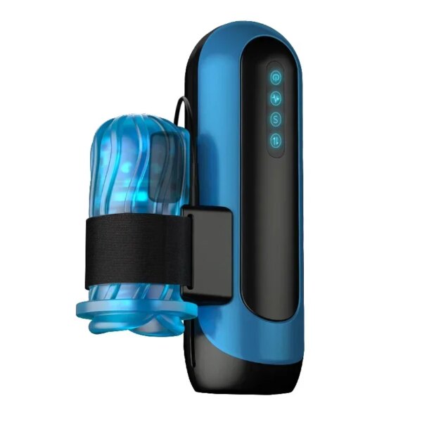 blowjob simulator masturbator 3 in 1 fox tail sex toy female blow job simulators vaginass for men urethra adult goods toys