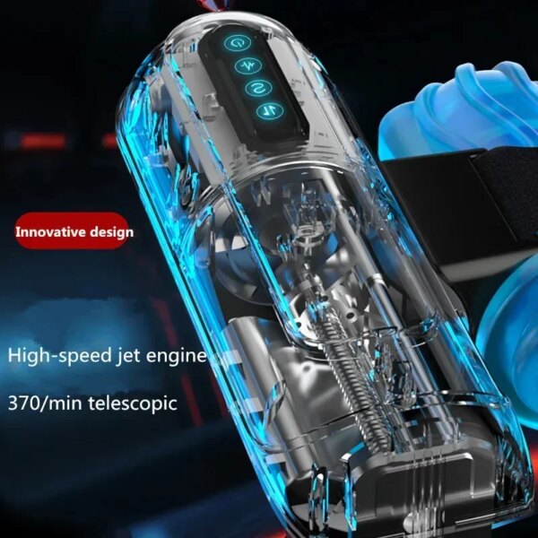 blowjob simulator masturbator 3 in 1 fox tail sex toy female blow job simulators vaginass for men urethra adult goods toys