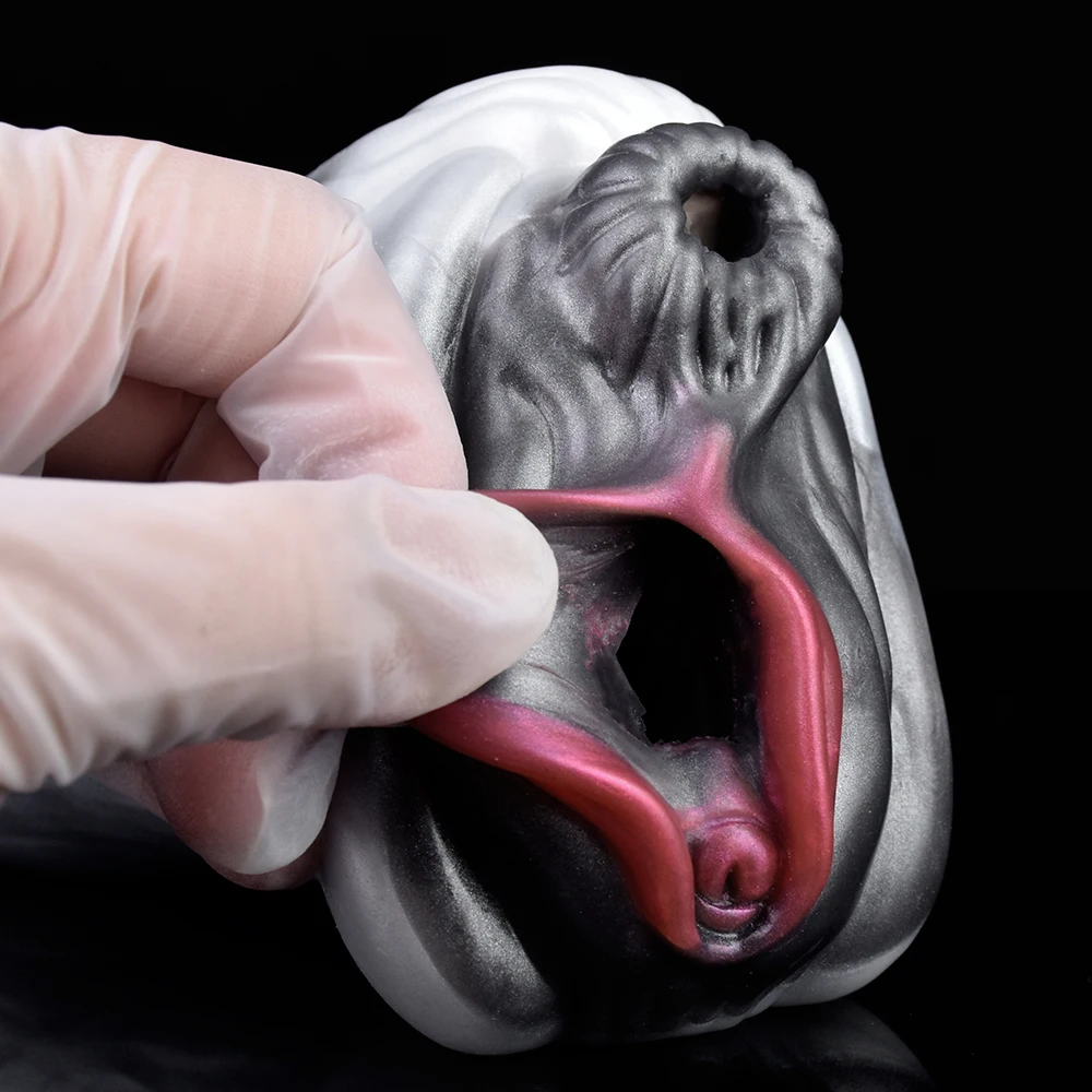 GEEBA Dual Channel Fantasy Animal Horse Male Masturbator Soft Silicone Airplane Cup Realistic Vaginal Pussy Sex Toys For Men 18+ GEEBA Dual Channel Fantasy Animal Horse Male Masturbator Soft Silicone Airplane Cup Realistic Vaginal Pussy Sex Toys For Men 18+