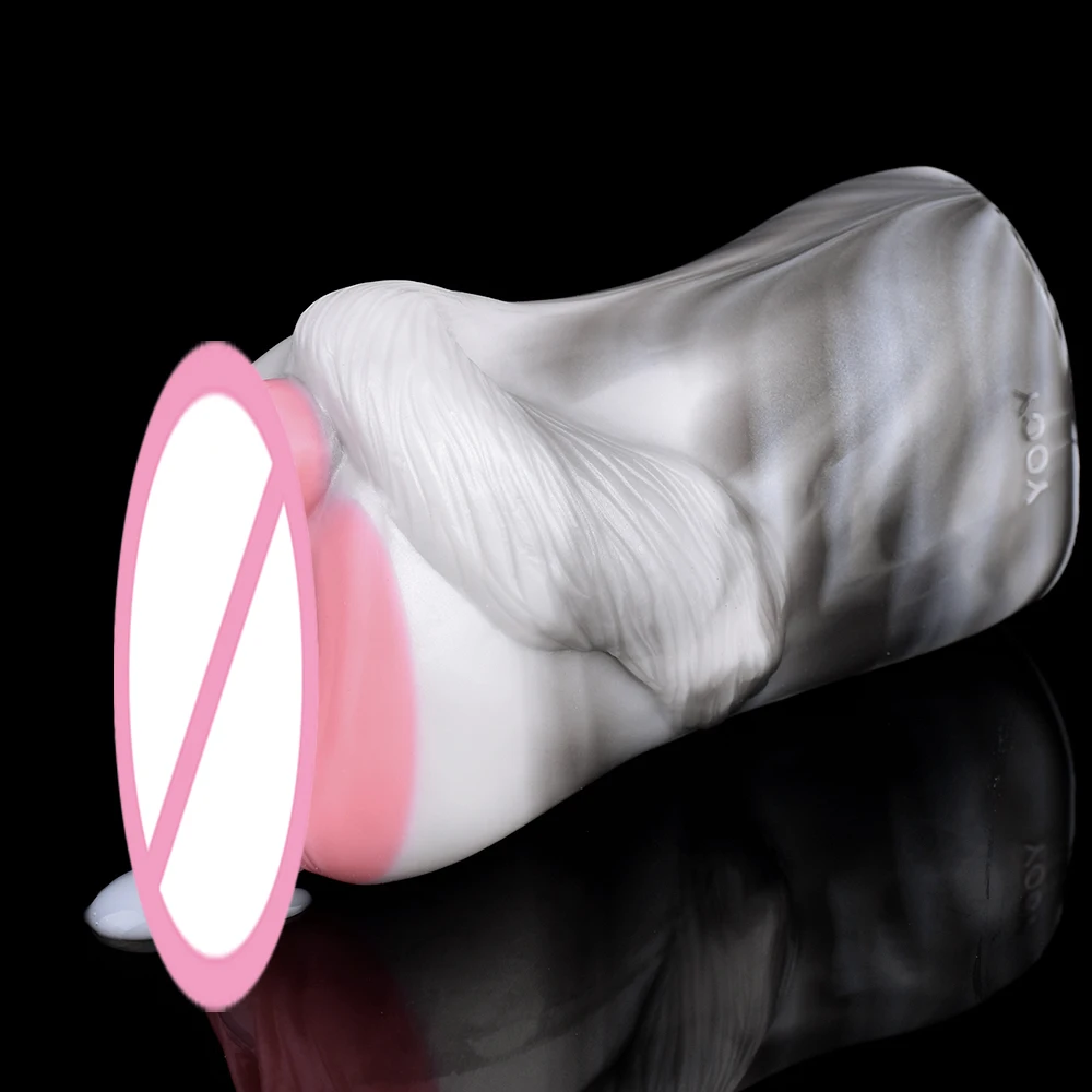 GEEBA Soft Silicone Male Masturbator Dual Channel Fantasy Animal Horse Airplane Cup Realistic Vaginal Pocket Pussy Adult Sex Toy GEEBA Soft Silicone Male Masturbator Dual Channel Fantasy Animal Horse Airplane Cup Realistic Vaginal Pocket Pussy Adult Sex Toy