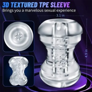 Devices Telescopic Masturbation Fidget Adults Toys Finger Industrial Vagina Pussy Adult Goods Men Masturbation Goods Toysass