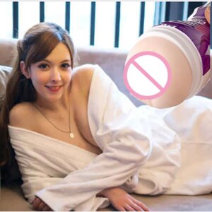 Realistic Artificial Vagina Tunnel Male Manual Masturbator Cup Sex Toys for Men Silicone Mouth Anal Oral Erotic Sexules Toy Shop