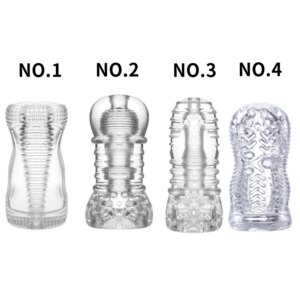 Transparent Airplane Cup TPE Male Masturbation Cup Manual Mold Male Sex Device