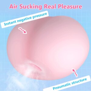 Male Masturbator Cup Manual Peach Butt Heating Vagina Masturbation Blowjob Pussy Mastuburator Sexy Toys For Men Mastubator