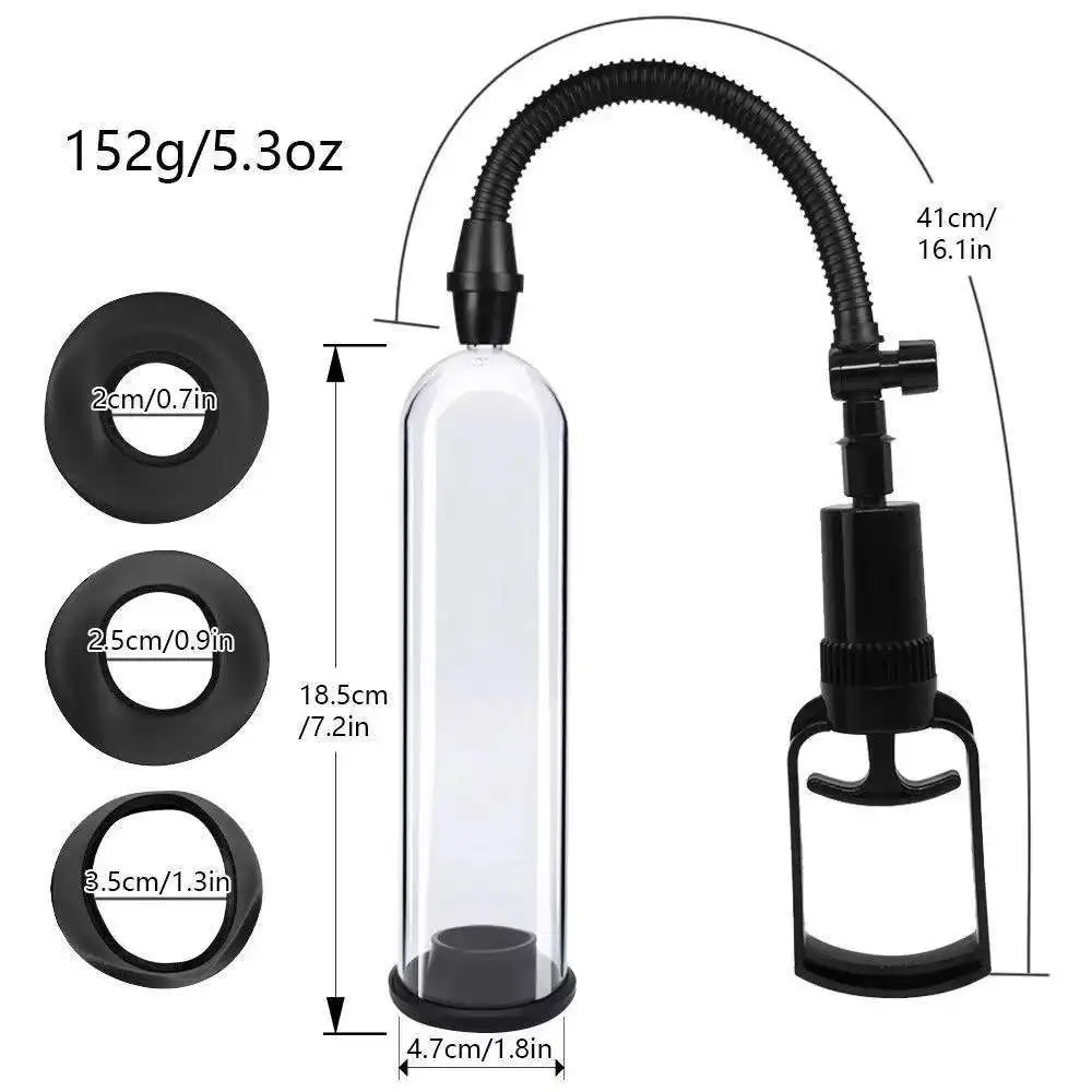 Male Penis Enlarger Manual Penis Vacuum Pump Enhancement Semen Ejaculator Big Dick Sex Tools For Man Adult Trainer Toys Male Penis Enlarger Manual Penis Vacuum Pump Enhancement Semen Ejaculator Big Dick Sex Tools For Man Adult Trainer Toys