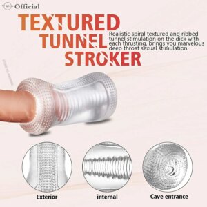 Male Sex Toy Manual Masturbation Toys Artificial Vagina Adult Supplies Soft Silicone Blowjob Men's Masturbator 18