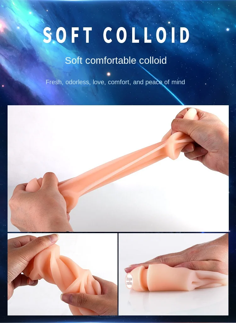 Male Exercise and Pleasure Tool - Mystery Magic Manual Masturbation Cup