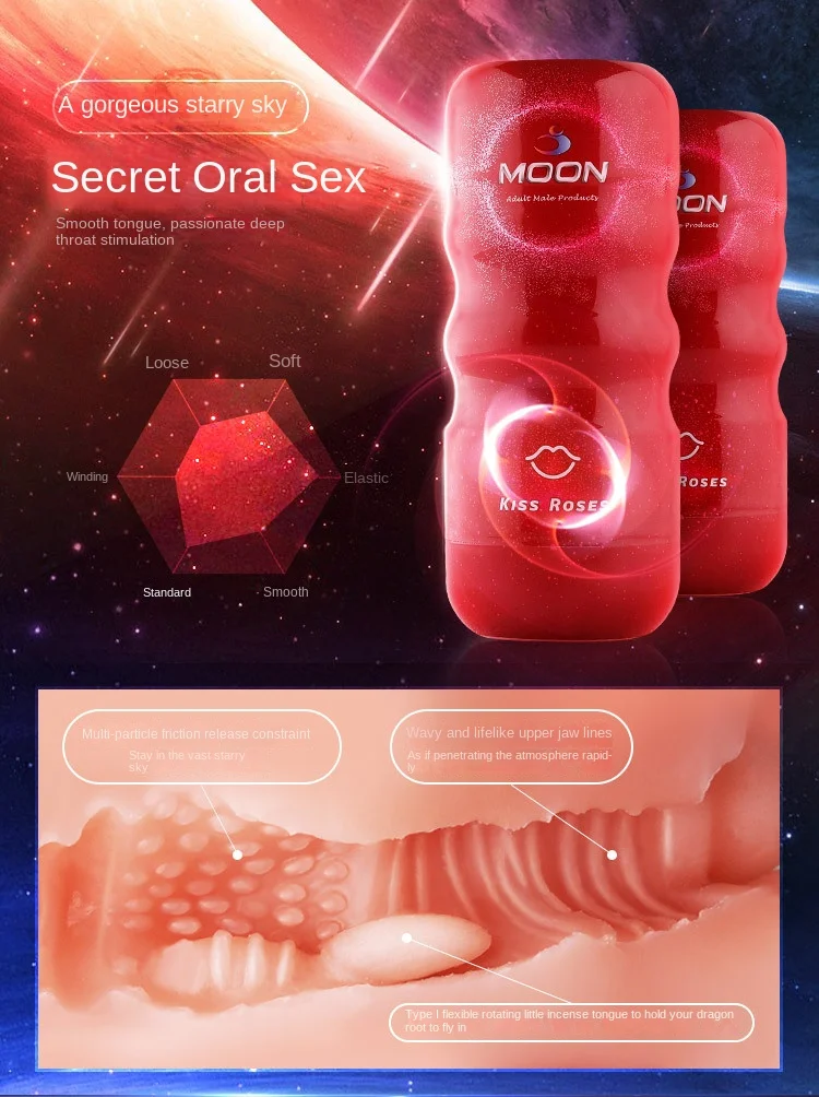 Male Exercise and Pleasure Tool - Mystery Magic Manual Masturbation Cup