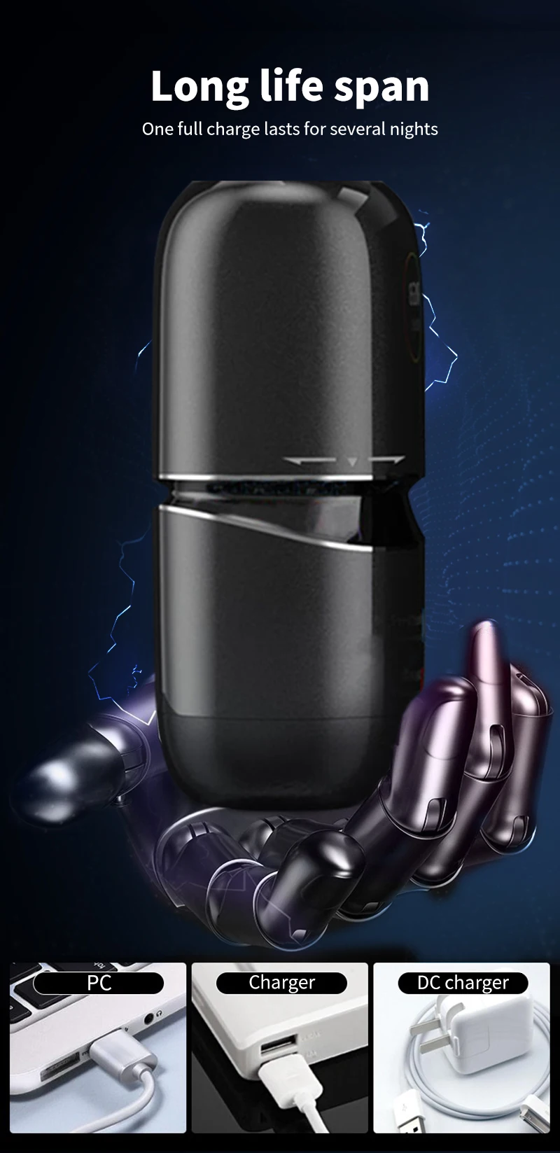 Male Masturbation Cup Smart APP Remote Control Voice Small Steel Gun Aircraft Cup Manual Rotation Strong Shock Masturbator