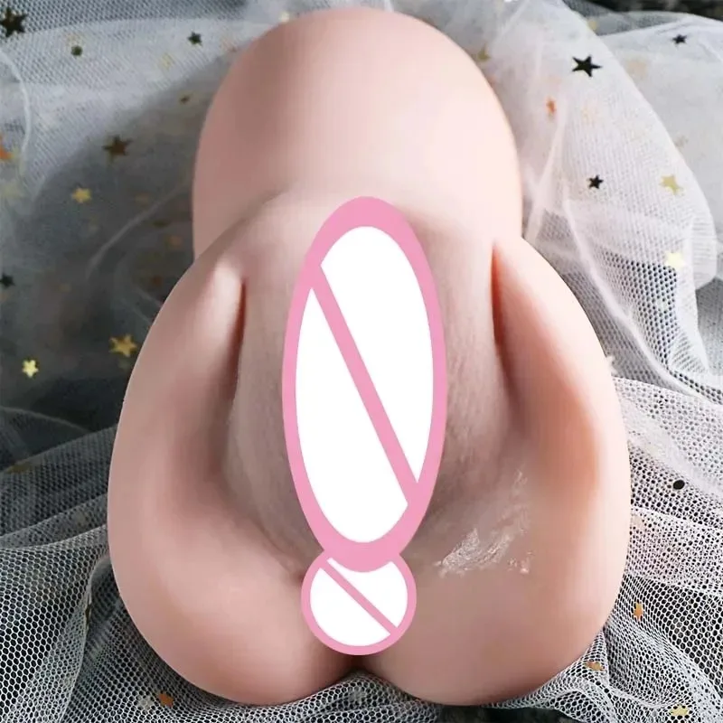 QINGAI - Real Male Artificial Vagina, Adult Toys, Male Products, Cups,A True Male Masturbator，Sexy Female Vagina，18xxx Game