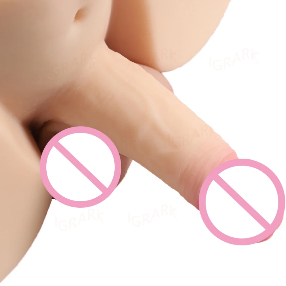 Big Penis Real Vagina Anal Sexy Hermaphrodite Butt Double Channel Ass Sex Dolls for Adults Sex Toys For Women Male Masturbator