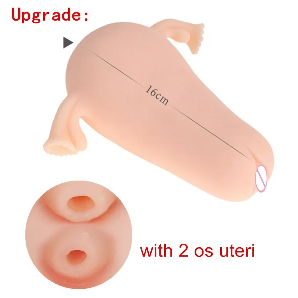 Anime Uterus Masturbation For Man Male Masturbator Realistic Vagina Silicone Pocket Pussy Sex Toys For Men Adult Sex Tool