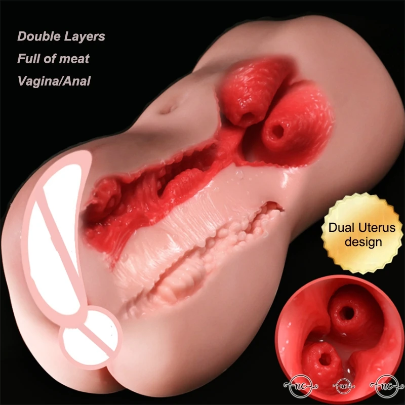 Silicon Vagina Masturbation Ass Seхsexual Masturbator Man Sexy Toys Man Sucking Masturbate for Adults Artificial Pussy Toy Adult