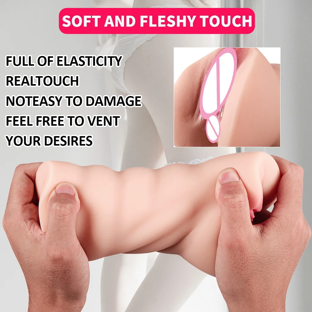 Vagina Toy For Man 3D Silicone Sex Doll Ass Pussy for Man Male Masturbation for Man Realistic Rubber Vagina Anus Adults Sex Shop