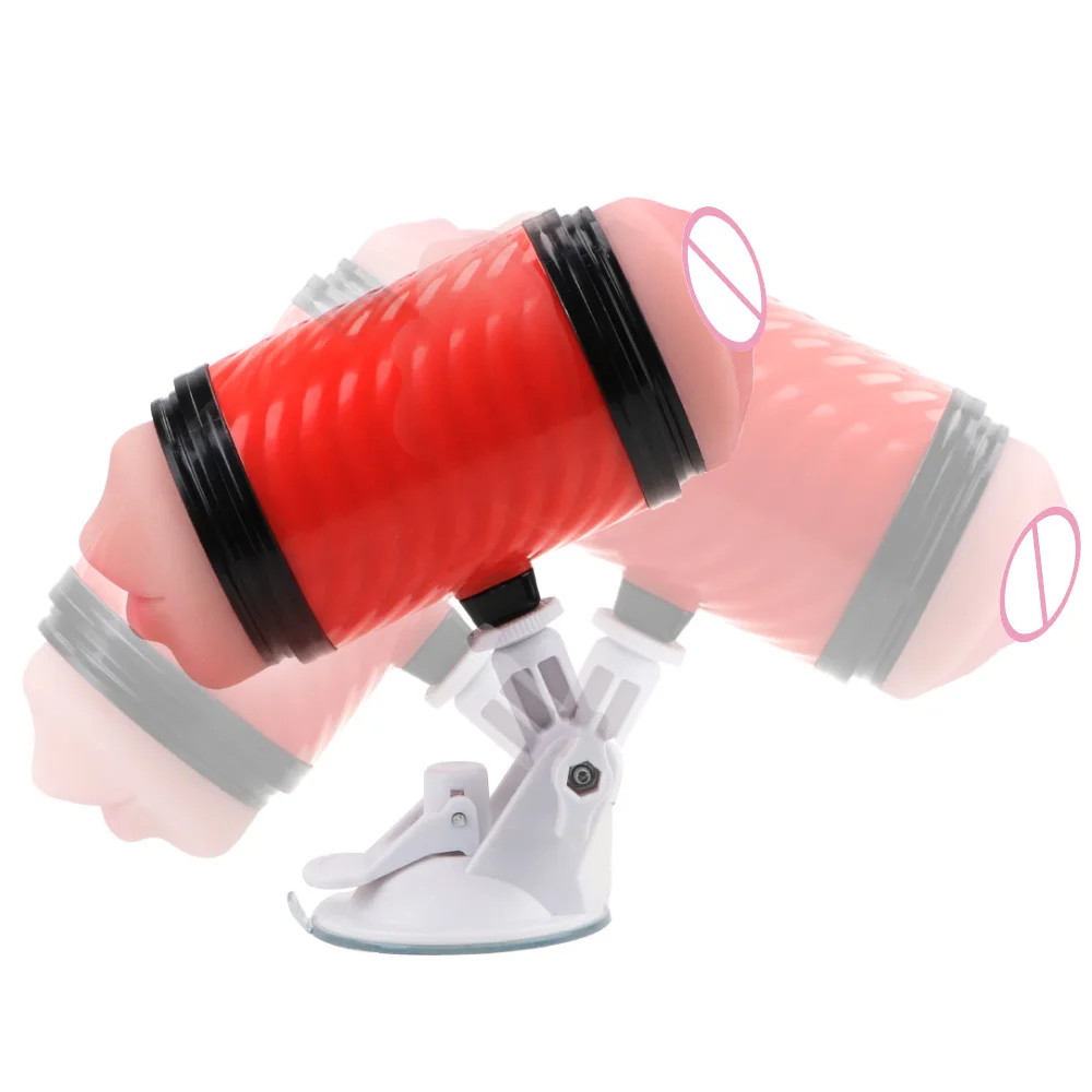 Erotic Machine Male Masturbator Real Pussy Vagina Mouth Sex Toy For Men 18 Penis Enlargement Cock Exerciser Adults Products Shop
