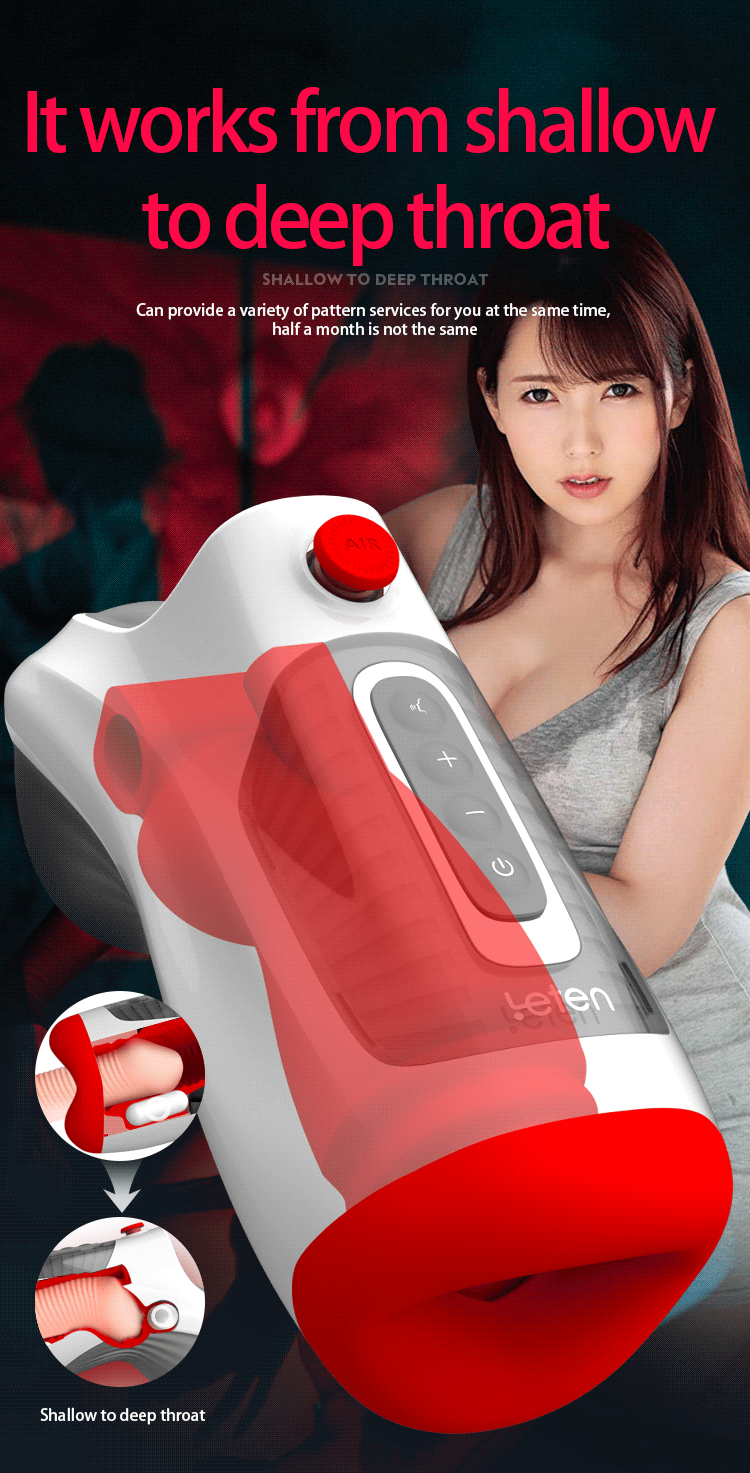 Real Oral Blowjob Sucking Vibrating Male Masturbator Deep Throat Air Control Vacuum Sex Machine Adult Sex Toy For Men Gay Real Oral Blowjob Sucking Vibrating Male Masturbator Deep Throat Air Control Vacuum Sex Machine Adult Sex Toy For Men Gay