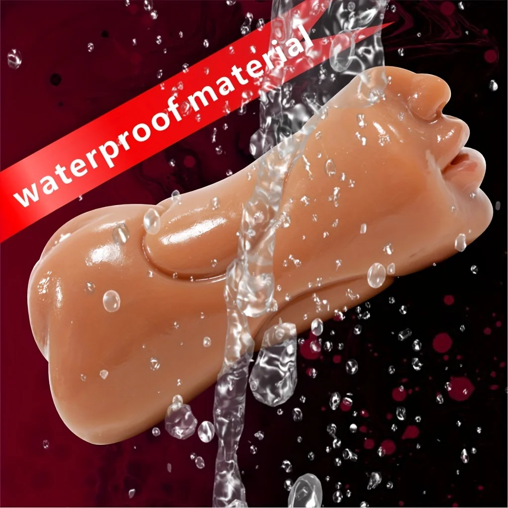 TPE Material Male Masturbator Cup 3D Realistic Double-headed Male Toy Mouth Tongue Texture Male Masturbator Tight Anus Sex Toy TPE Material Male Masturbator Cup 3D Realistic Double-headed Male Toy Mouth Tongue Texture Male Masturbator Tight Anus Sex Toy