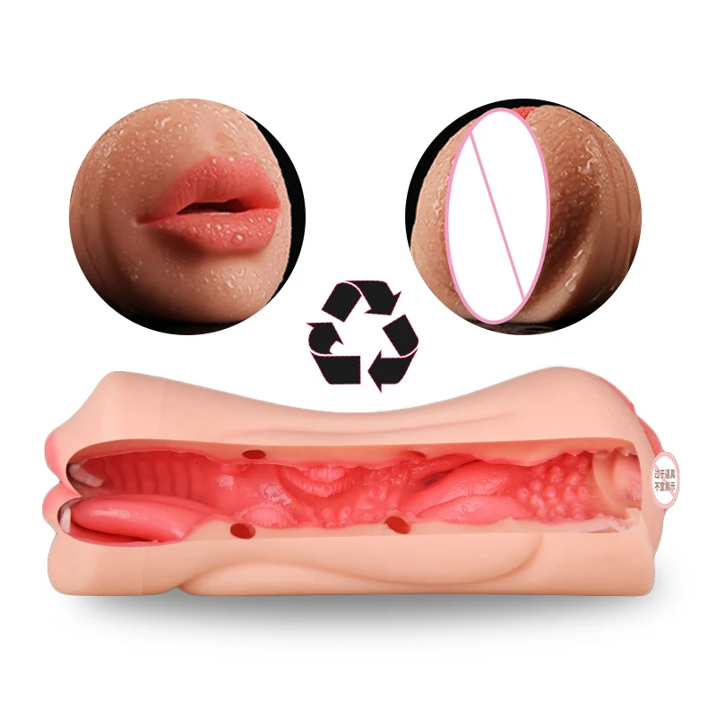 Realistic Vagina Male Masturbator Anal Plug Sex Toys for Men Oral Mouth Aircraft Cup Pussy Masturbation for Man Intimate Goods Realistic Vagina Male Masturbator Anal Plug Sex Toys for Men Oral Mouth Aircraft Cup Pussy Masturbation for Man Intimate Goods