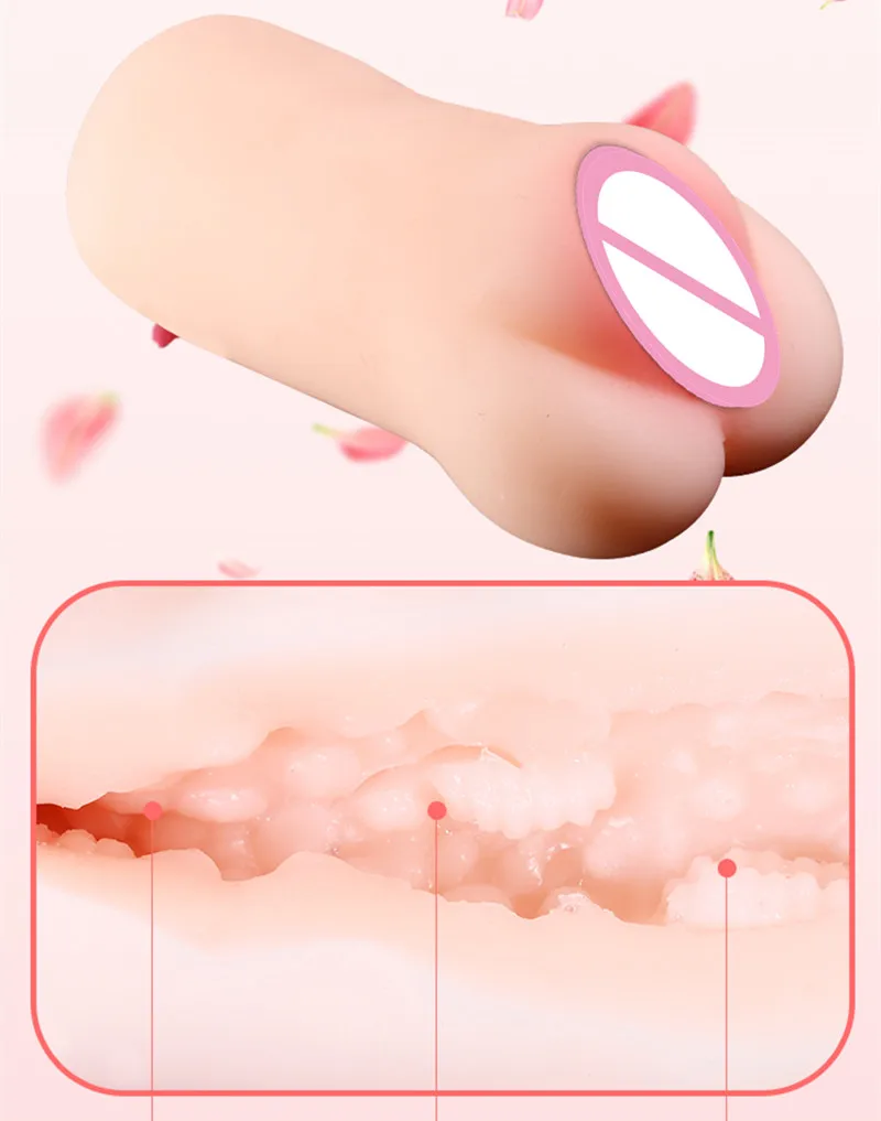 Sex Toys for Men 4D Realistic Deep Throat Male Masturbator Silicone Artificial Vagina Mouth Anal Erotic Oral Masturbation Cup 18
