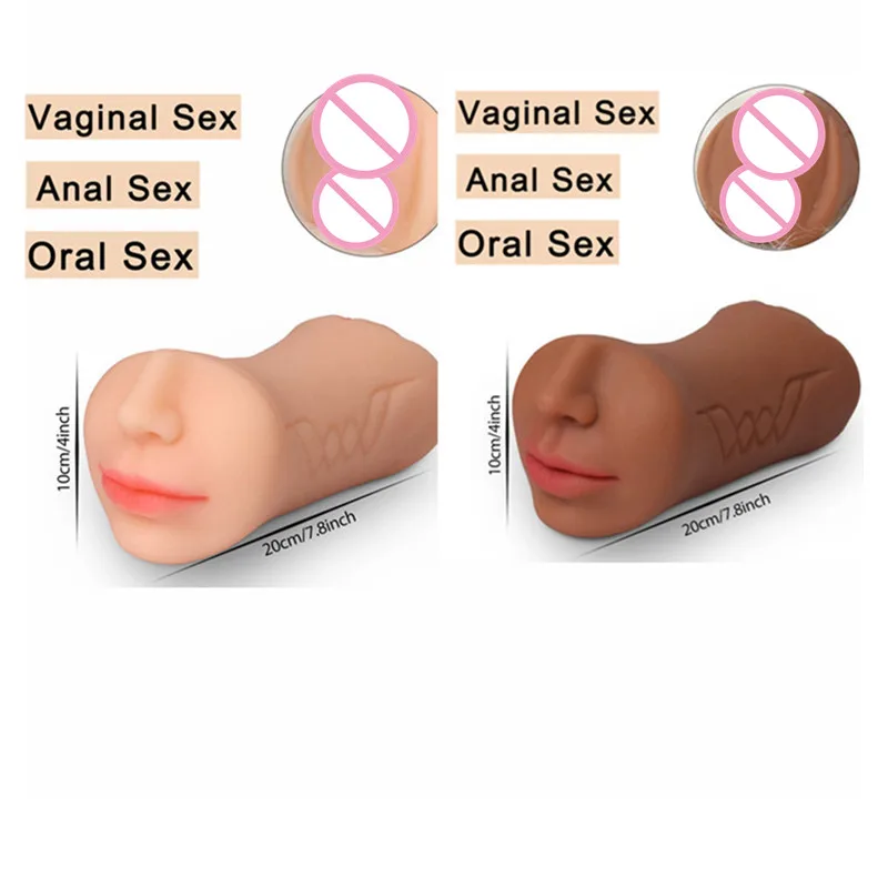 Male Masturbator 3 in 1 Vaginal Anus Pocket Pussy Blowjob Deep Throat Masturbation Sex Toys for men Male Masturbator 3 in 1 Vaginal Anus Pocket Pussy Blowjob Deep Throat Masturbation Sex Toys for men
