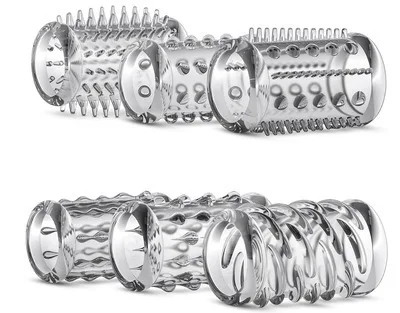 6 PCS Cock Ring Penis Sleeve Penis Enlargement Granule Clitoris Stimulate Delay Ejaculation Anal Plug Sex Toys For Men Sex Shop 6 PCS Cock Ring Penis Sleeve Penis Enlargement Granule Clitoris Stimulate Delay Ejaculation Anal Plug Sex Toys For Men Sex Shop